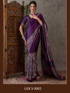 Lux 3 Semi Modal Printed Sarees Wholesale Market In Surat With Price